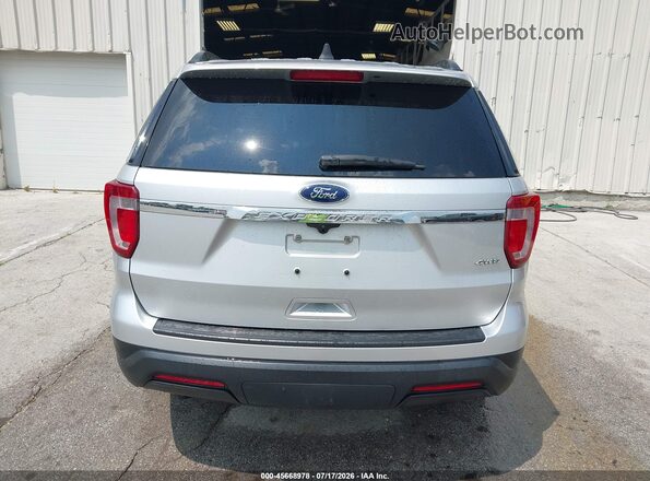 1FM5K8B88JGC45408 2018 FORD EXPLORER Silver 