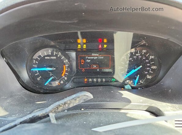 1FM5K8B88JGC86203 2018 FORD EXPLORER Серебряный Вид щитка приборов