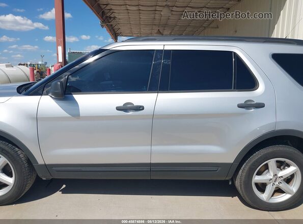 1FM5K8B89JGA59411 2018 FORD EXPLORER Серебряный 