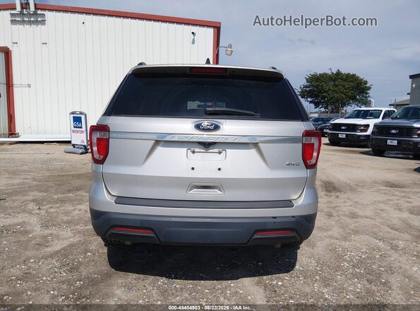 1FM5K8B89JGC45174 2018 FORD EXPLORER Silver 