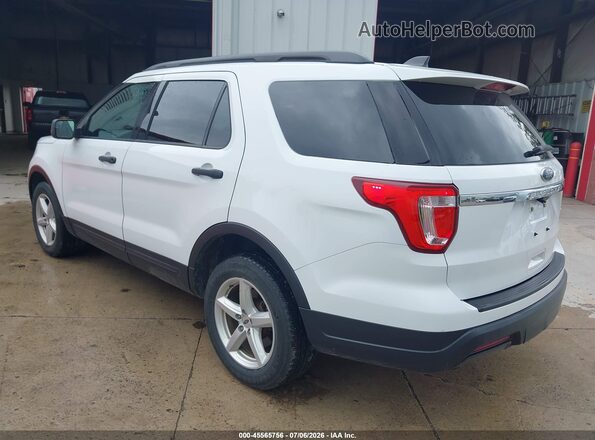 1FM5K8B89JGC45403 2018 FORD EXPLORER White Հետևի ձախ