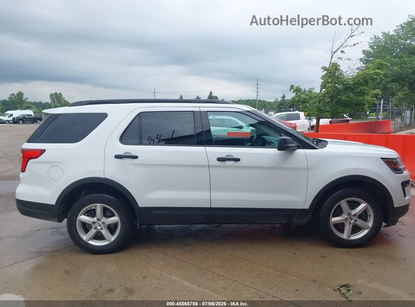 1FM5K8B89JGC45403 2018 FORD EXPLORER White 