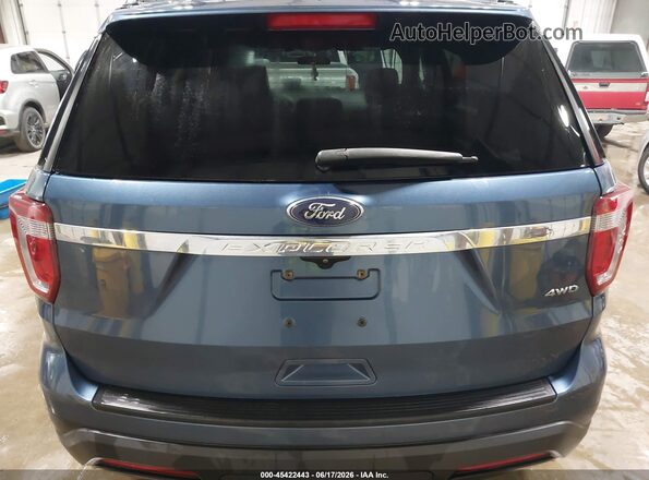 1FM5K8B89JGC45644 2018 FORD EXPLORER Blue 