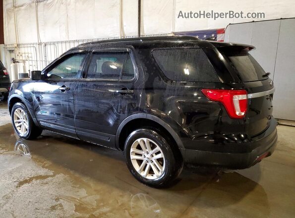 1FM5K8B8XGGC51736 2016 FORD EXPLORER Black უკანა მარცხენა