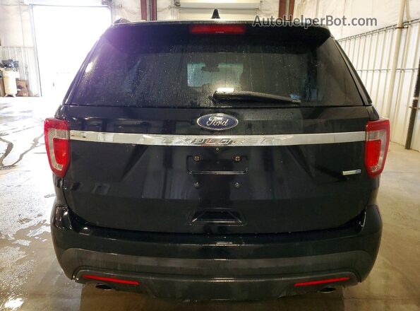 1FM5K8B8XGGC51736 2016 FORD EXPLORER Black უკანა ხედი