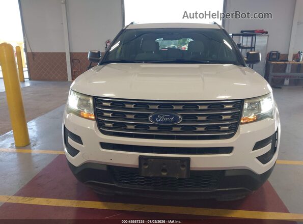1FM5K8B8XHGD23987 2017 FORD EXPLORER White Vista frontal