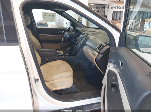 1FM5K8B8XHGD23987 2017 FORD EXPLORER White Vista interior delantera