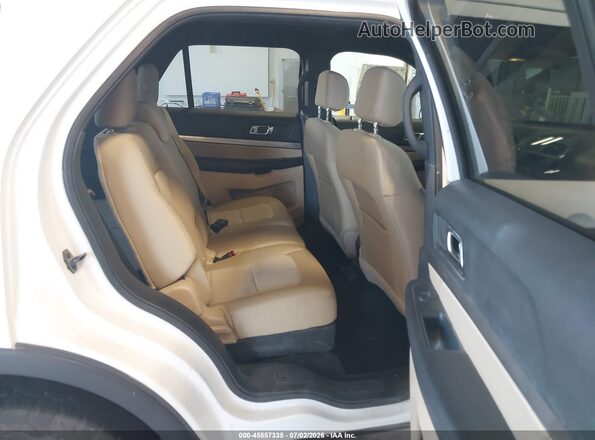 1FM5K8B8XHGD23987 2017 FORD EXPLORER White Vista de la etiqueta del VIN