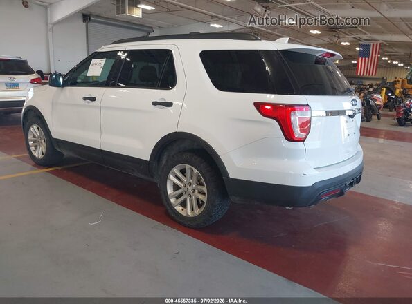 1FM5K8B8XHGD23987 2017 FORD EXPLORER White Trasero izquierdo