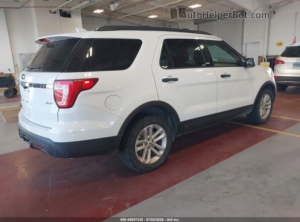 1FM5K8B8XHGD23987 2017 FORD EXPLORER White Trasero derecho
