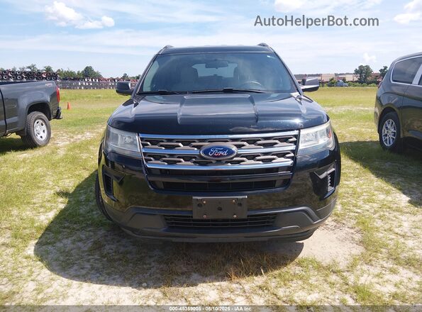1FM5K8B8XJGC49654 2018 FORD EXPLORER Black 