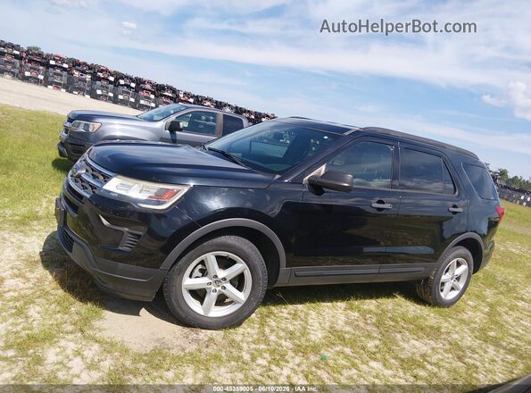 1FM5K8B8XJGC49654 2018 FORD EXPLORER Black 
