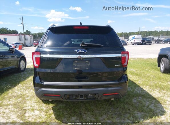 1FM5K8B8XJGC49654 2018 FORD EXPLORER Black 