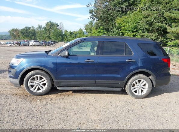 1FM5K8BH1HGC35622 2017 FORD EXPLORER Blue სალონის 360-გრადუსიანი ხედი