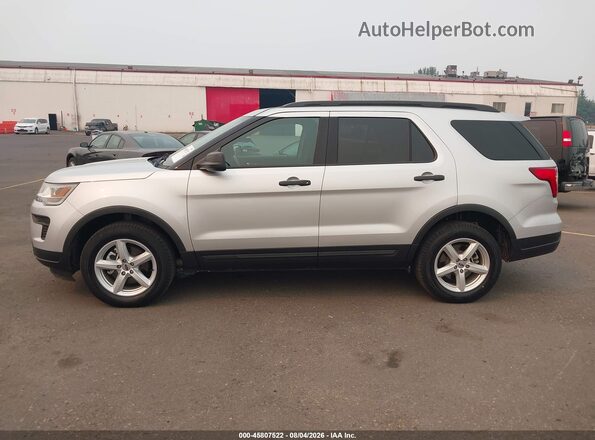 1FM5K8BH1JGC45251 2018 FORD EXPLORER Silver Widok wnętrza 360 stopni