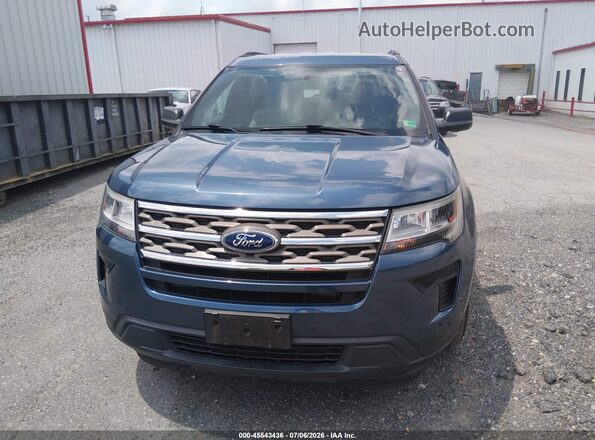 1FM5K8BH1JGC57156 2018 FORD EXPLORER Blue 