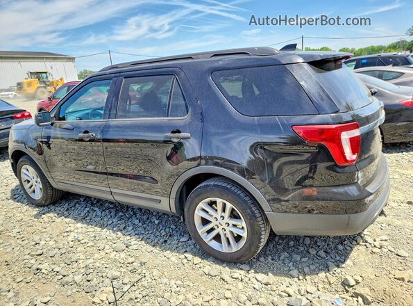 1FM5K8BH2HGC28677 2017 FORD EXPLORER Black Задня ліва чверть