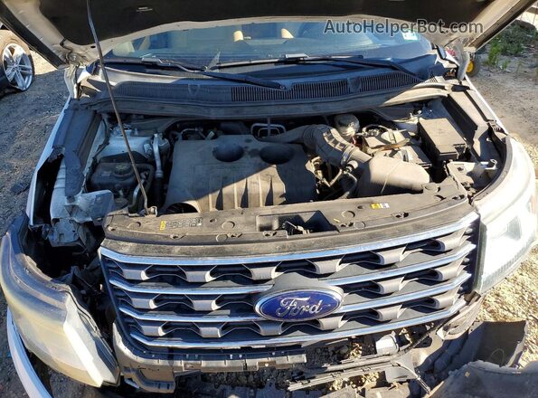 1FM5K8BH5GGB20357 2016 FORD EXPLORER White ძრავის განყოფილების ხედი