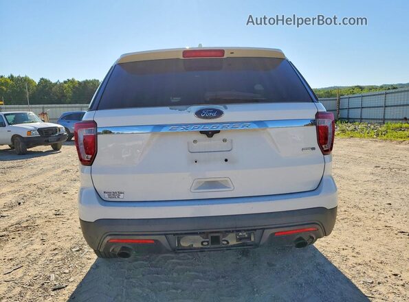 1FM5K8BH5GGB20357 2016 FORD EXPLORER White უკანა ხედი