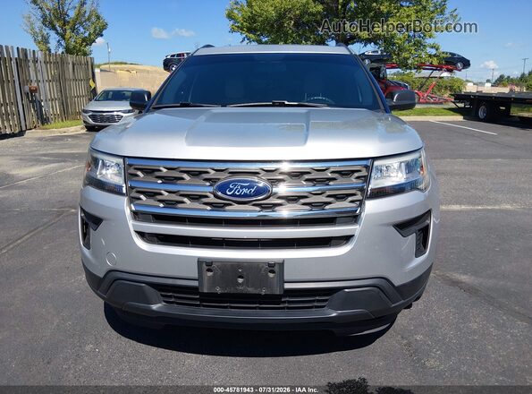 1FM5K8BH5JGC45575 2018 FORD EXPLORER Silver 