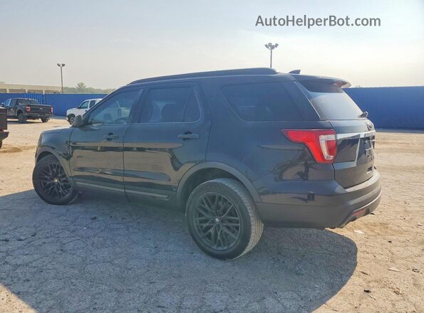 1FM5K8BH6HGA06045 2017 FORD EXPLORER Черный Задняя левая четверть