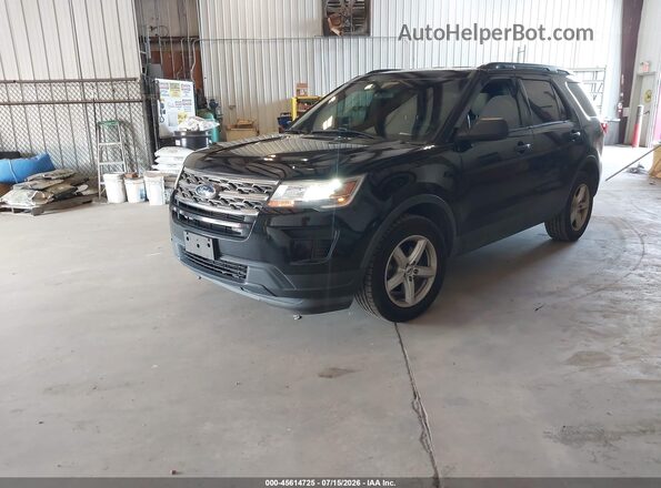 1FM5K8BH7JGC57159 2018 FORD EXPLORER Gray Przód lewy