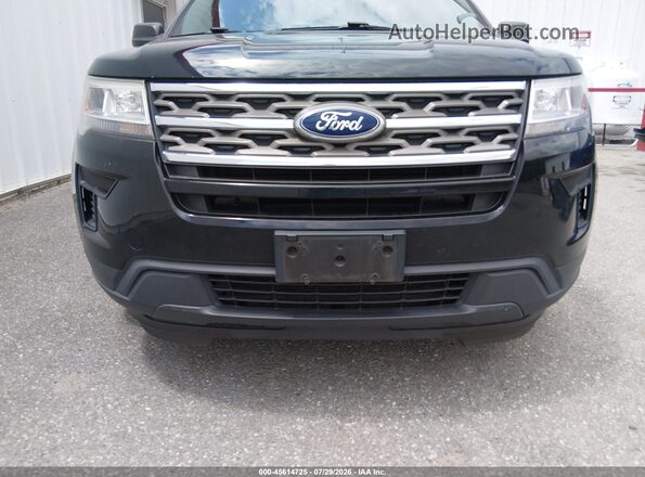 1FM5K8BH7JGC57159 2018 FORD EXPLORER Gray Widok z przodu
