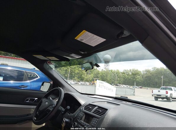 1FM5K8BH7JGC57159 2018 FORD EXPLORER Gray Widok zestawu wskaźników