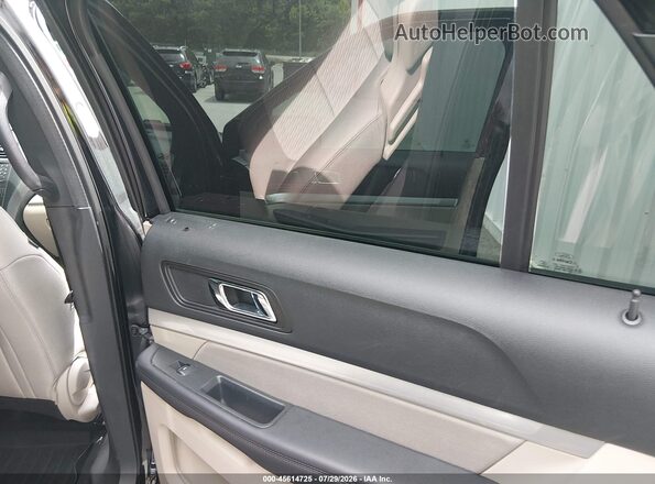1FM5K8BH7JGC57159 2018 FORD EXPLORER Gray Widok wnętrza z tyłu