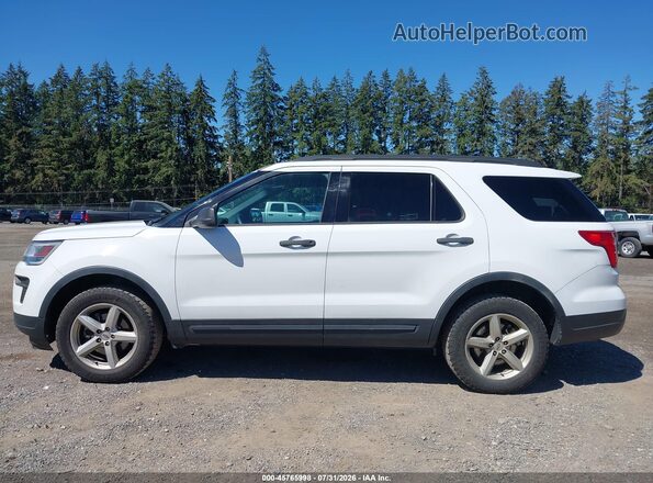 1FM5K8BH8JGC45232 2018 FORD EXPLORER White Widok wnętrza 360 stopni