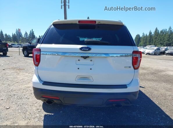 1FM5K8BH8JGC45232 2018 FORD EXPLORER White 