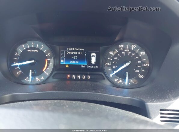 1FM5K8BH8JGC57137 2018 FORD EXPLORER White Widok tylnych siedzeń