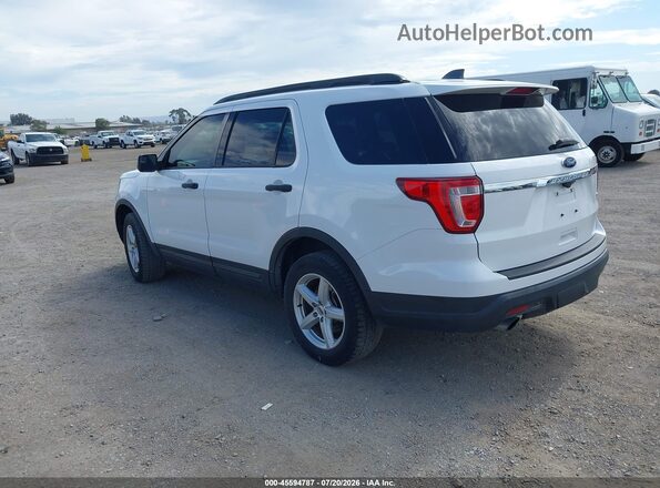 1FM5K8BH8JGC57137 2018 FORD EXPLORER White Tył lewy
