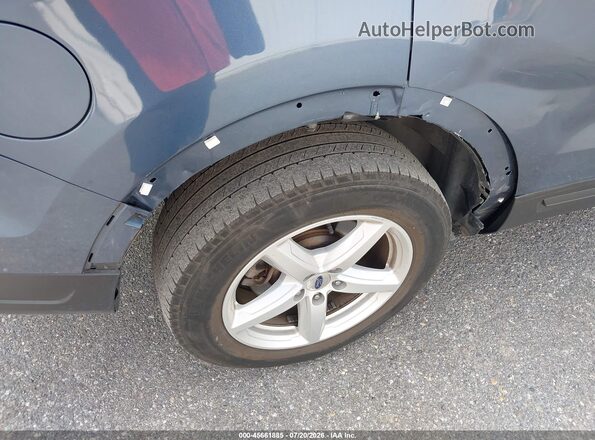 1FM5K8BH9JGC45319 2018 FORD EXPLORER Blue Вид щитка приладів