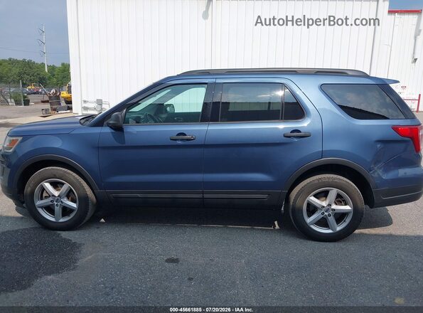 1FM5K8BH9JGC45319 2018 FORD EXPLORER Blue 