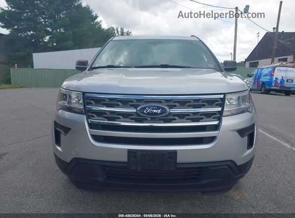 1FM5K8BH9JGC56630 2018 FORD EXPLORER White Widok wnętrza 360 stopni