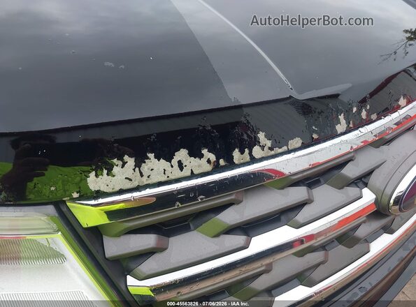 1FM5K8BHXJGC45314 2018 FORD EXPLORER Black Widok zestawu wskaźników