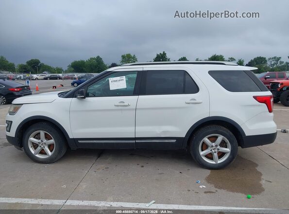 1FM5K8D80GGA29221 2016 FORD EXPLORER Белый Вид задней части салона