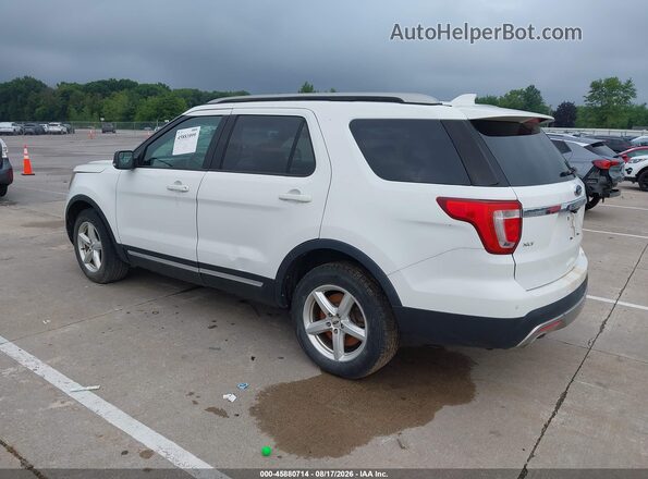 1FM5K8D80GGA29221 2016 FORD EXPLORER Белый Задняя левая четверть