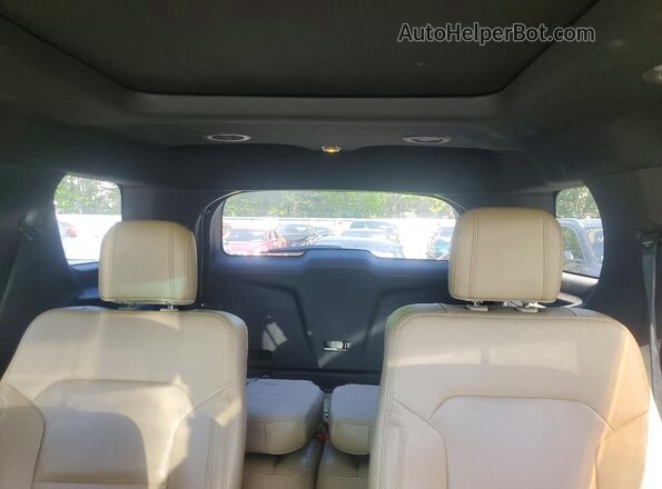 1FM5K8D80GGA31230 2016 FORD EXPLORER White Вид задніх сидінь