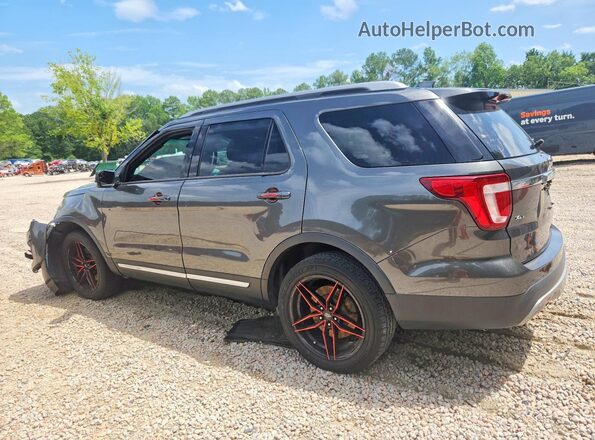 1FM5K8D80GGA33415 2016 FORD EXPLORER Серый Задняя левая четверть