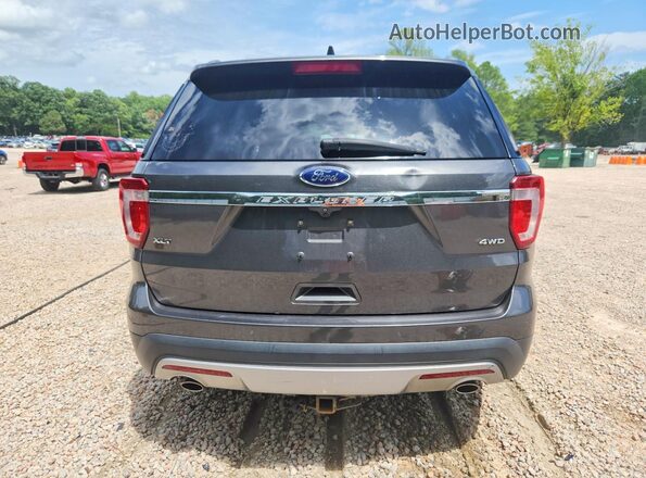 1FM5K8D80GGA33415 2016 FORD EXPLORER Серый Вид сзади