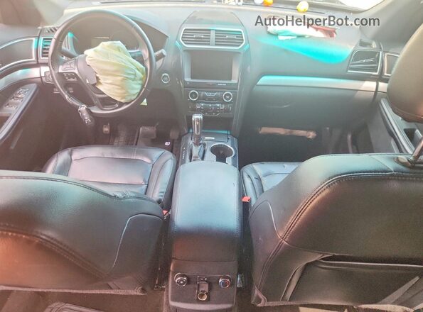 1FM5K8D80GGA33415 2016 FORD EXPLORER Серый Вид панели приборов