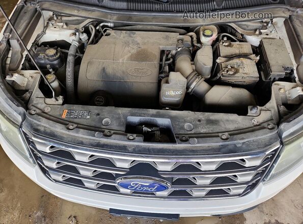 1FM5K8D80GGC11551 2016 FORD EXPLORER White Շարժիչի բաժամունքի տեսք