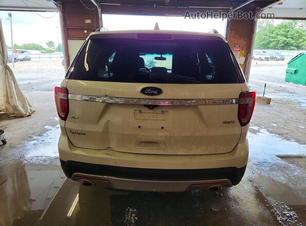 1FM5K8D80GGC11551 2016 FORD EXPLORER White Հետևի տեսք