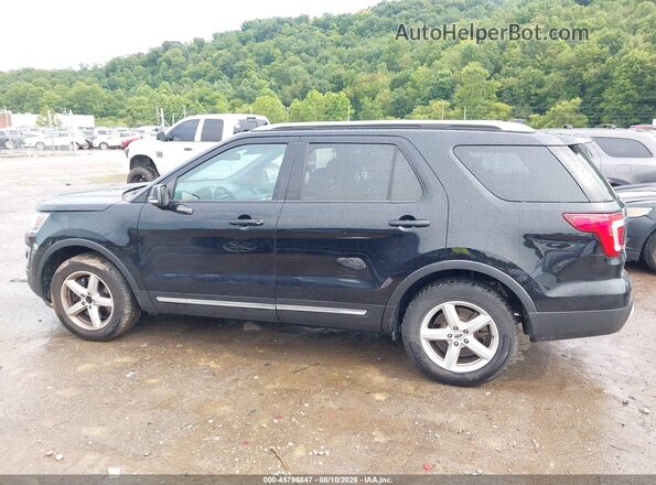 1FM5K8D80HGD10999 2017 FORD EXPLORER Black Панорамний вид салону 360°