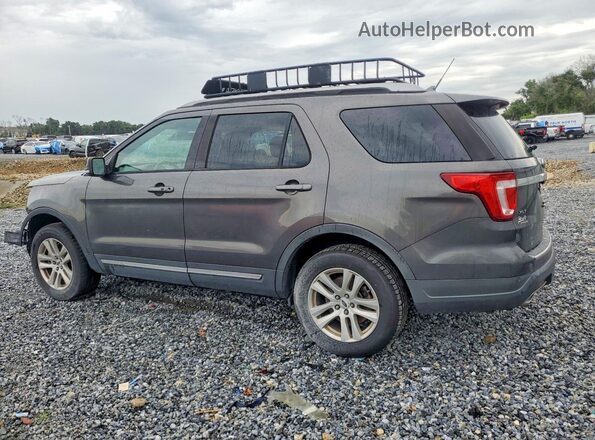 1FM5K8D80JGA28559 2018 FORD EXPLORER Gray Tył lewy