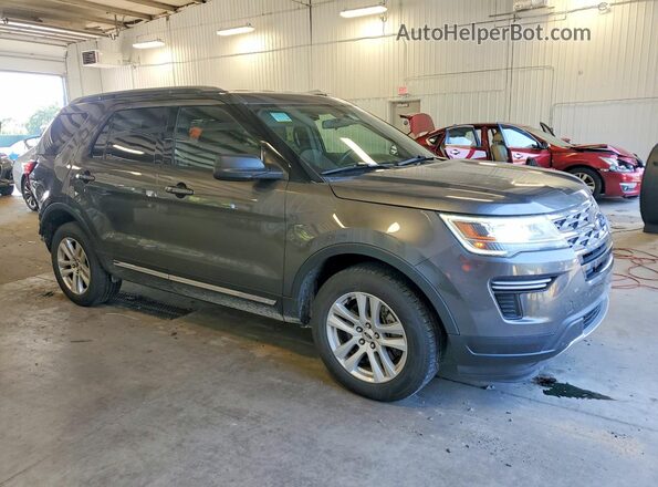1FM5K8D80JGA88647 2018 FORD EXPLORER Charcoal წინა მარჯვენა