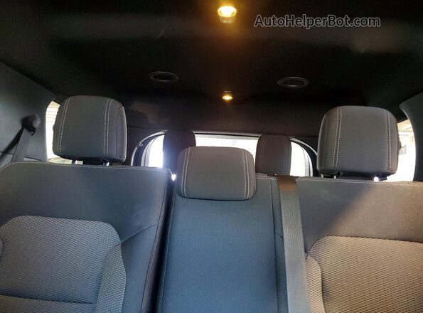 1FM5K8D80JGA88647 2018 FORD EXPLORER Charcoal უკანა სავარძლების ხედი