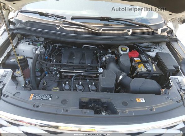 1FM5K8D80JGC06891 2018 FORD EXPLORER Белый Вид сзади
